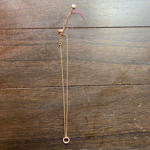 Rose Gold – Petite Circle Necklace
